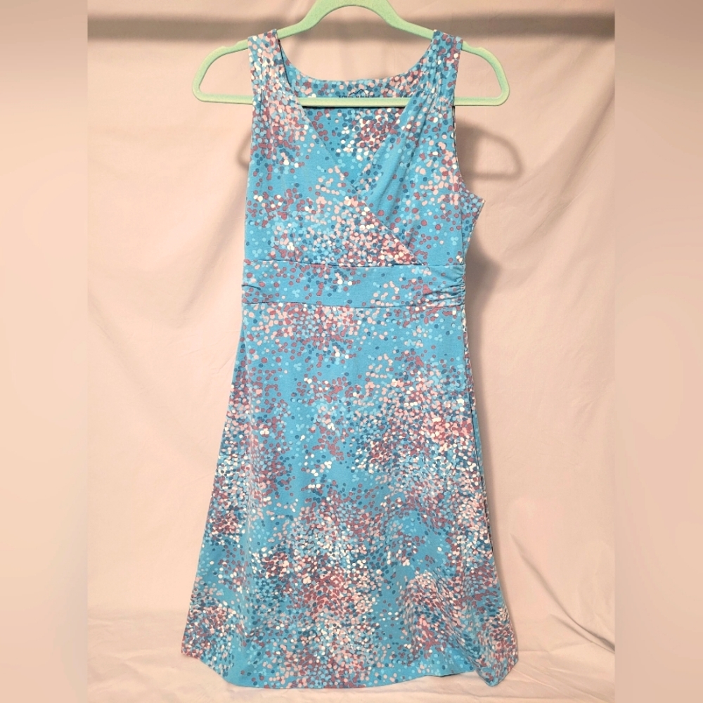 Eddie Bauer Polka-dot V-neck Sundress
